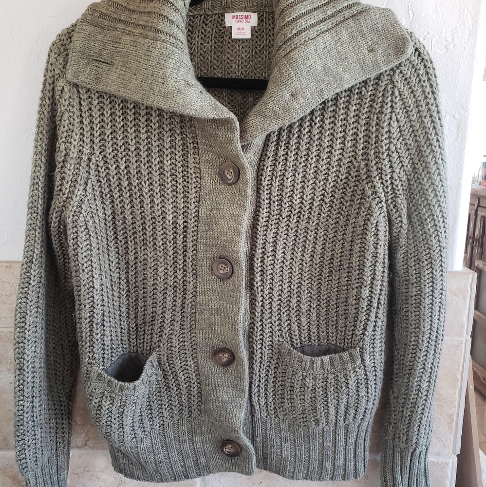 Green Cozy Sweater